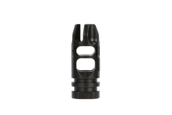 The VG6 Epsilon AK muzzle brake features a two chamber design with flash hiding prongs